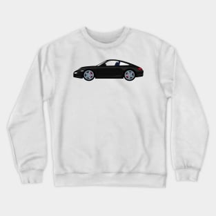 Porsche 911 997 Carrera S Black Lobster Claw Crewneck Sweatshirt